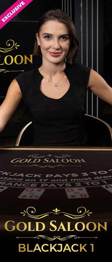 Gold Saloon Blackjack 1